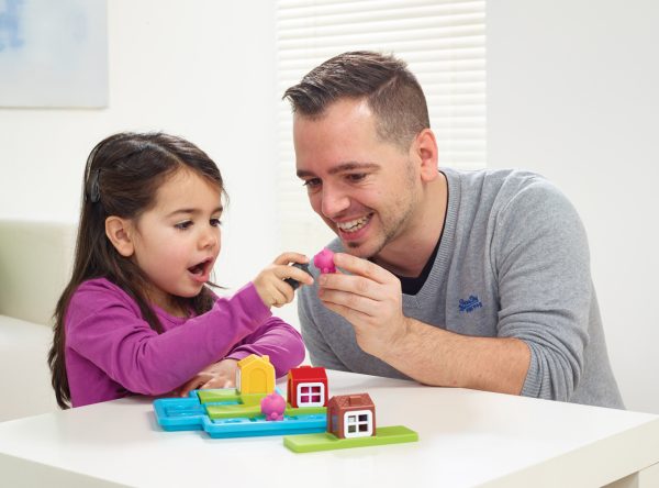 Smart Games - De Drie Kleine Biggetjes Deluxe - Afbeelding 4