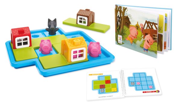 Smart Games - De Drie Kleine Biggetjes Deluxe - Afbeelding 7