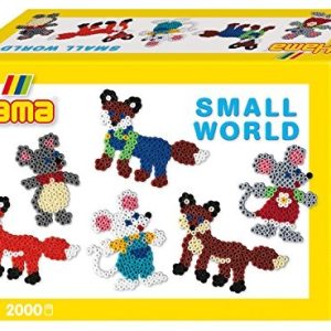 Hama Small World (strijkkralenset) – Vos/muis 2000stuks