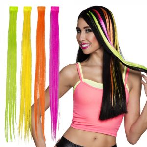 Hairextention neonkleuren