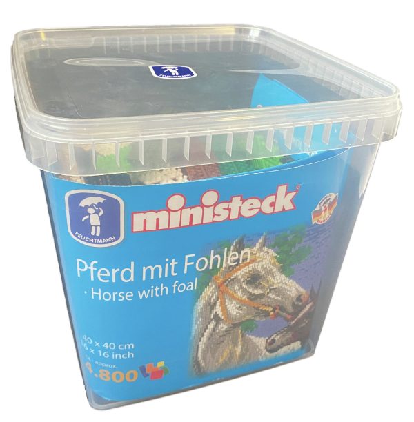 Ministeck (XXL Emmer) - Paard met veulen (4800stuks)