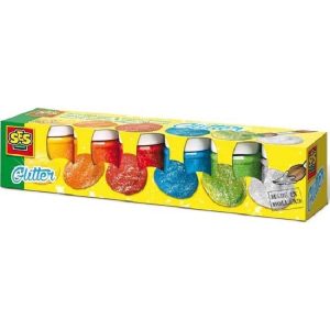 Plakkaatverf 6x50ml – Glitter