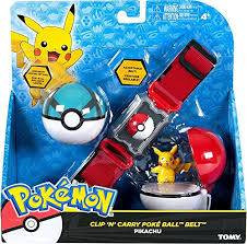 Pokémon verstelbare riem (1 Pokébal/1 Netbal/1 Pikachu figuurtje)