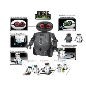 MazeBreaker Robot – zwart