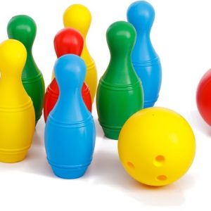 Maxi Bowling Set (8 kegels + 2 ballen)