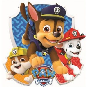 Paw Patrol – Muursticker “Shield Chase” 1 sheet (50x70cm)