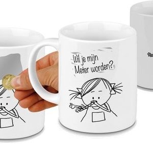 Rube & Rutje – Wil jij mijn meter worden? (scratch mok)