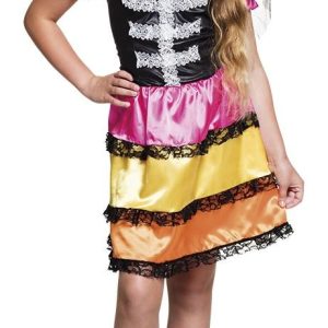 Tienerkleed nina calavera 4-6 j