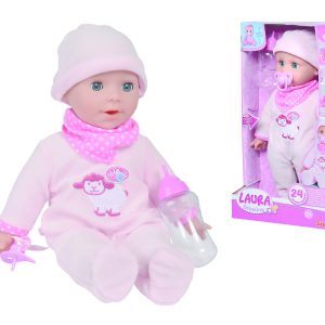 Laura – Pop met flesje (38cm)