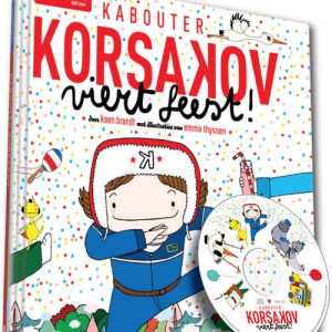 Kabouter Korsakov 6 – Kabouter Korsakov viert feest (Boek + CD)