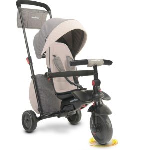 6-in-1 Folding Trike 600 Driewieler met opbergvakken – grijs