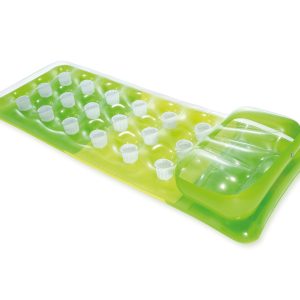 Watermatras (188x71cm) – FASHION (groen OF oranje OF roze)