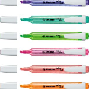 Stabilo Swing Cool – Etui 6stuks fluo