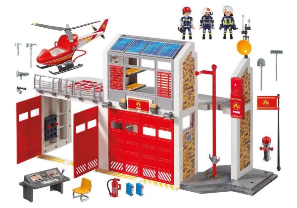 PM City Action - Grote brandweerkazerne met helicopter 9462 - Afbeelding 6