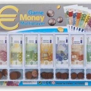 Speelgeld Euro (briefjes & munten) – 78-delig