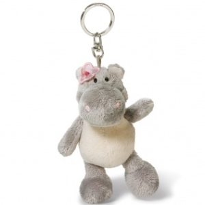 NICI Sleutelhanger (pluche) 10cm – Nijlpaard