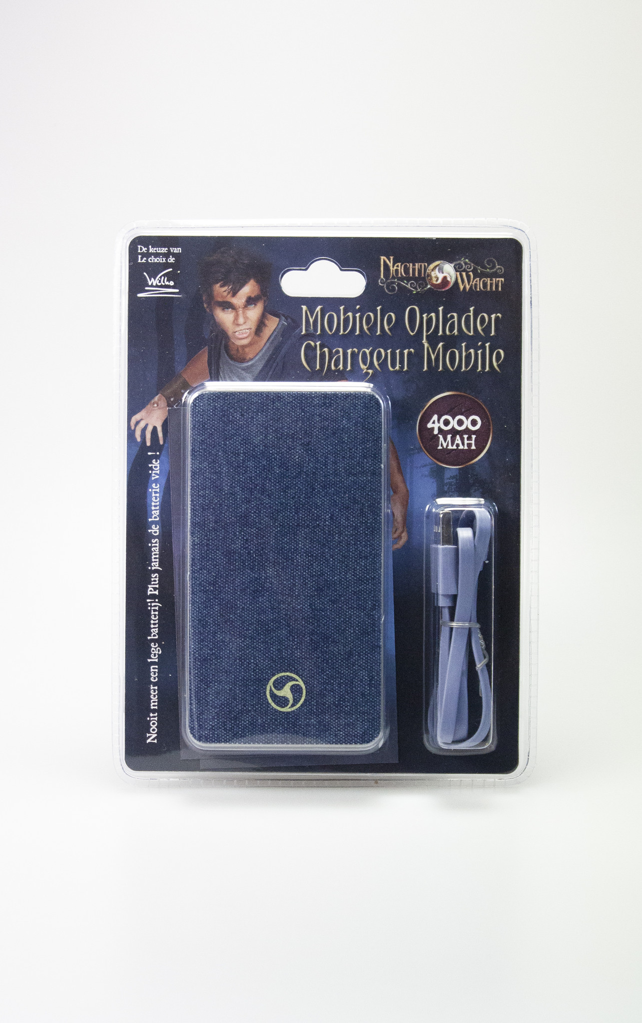 Powerbank Nachtwacht jeans