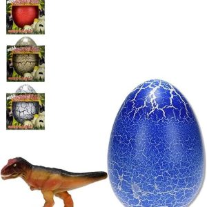 DinoWorld mega ei met groeiende dinosaurus – 20cm : 1 exemplaar