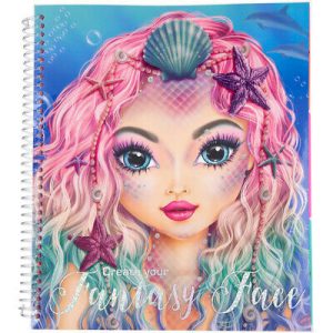 Create your Fantasy Face Colouring Book