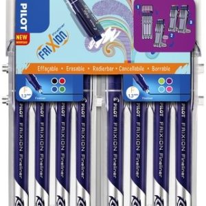 Pilot FriXion Fineliner 1,3mm – 8stuks “Fun + Basic”