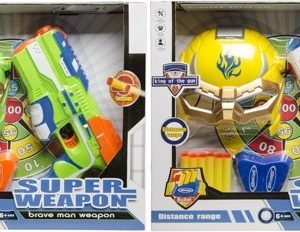 Helden wapenset met masker