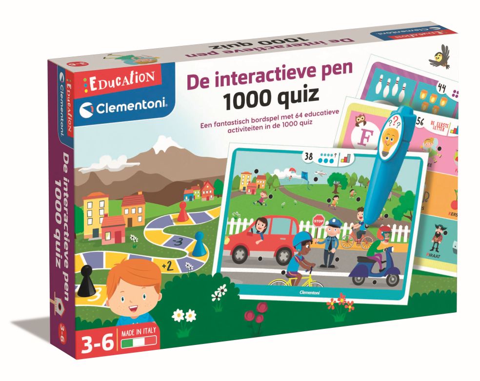 Education Clementoni - Interactieve Pen 1000 Quiz