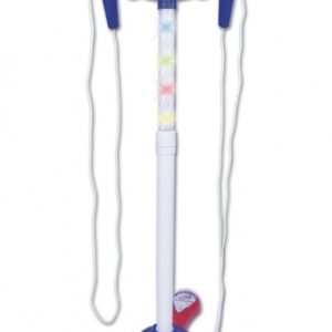 Microfoon (2stuks) met statief met lichteffecten (verstelbaar)