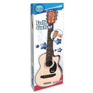 Folk Gitaar met 6 metalen snaren – 70cm