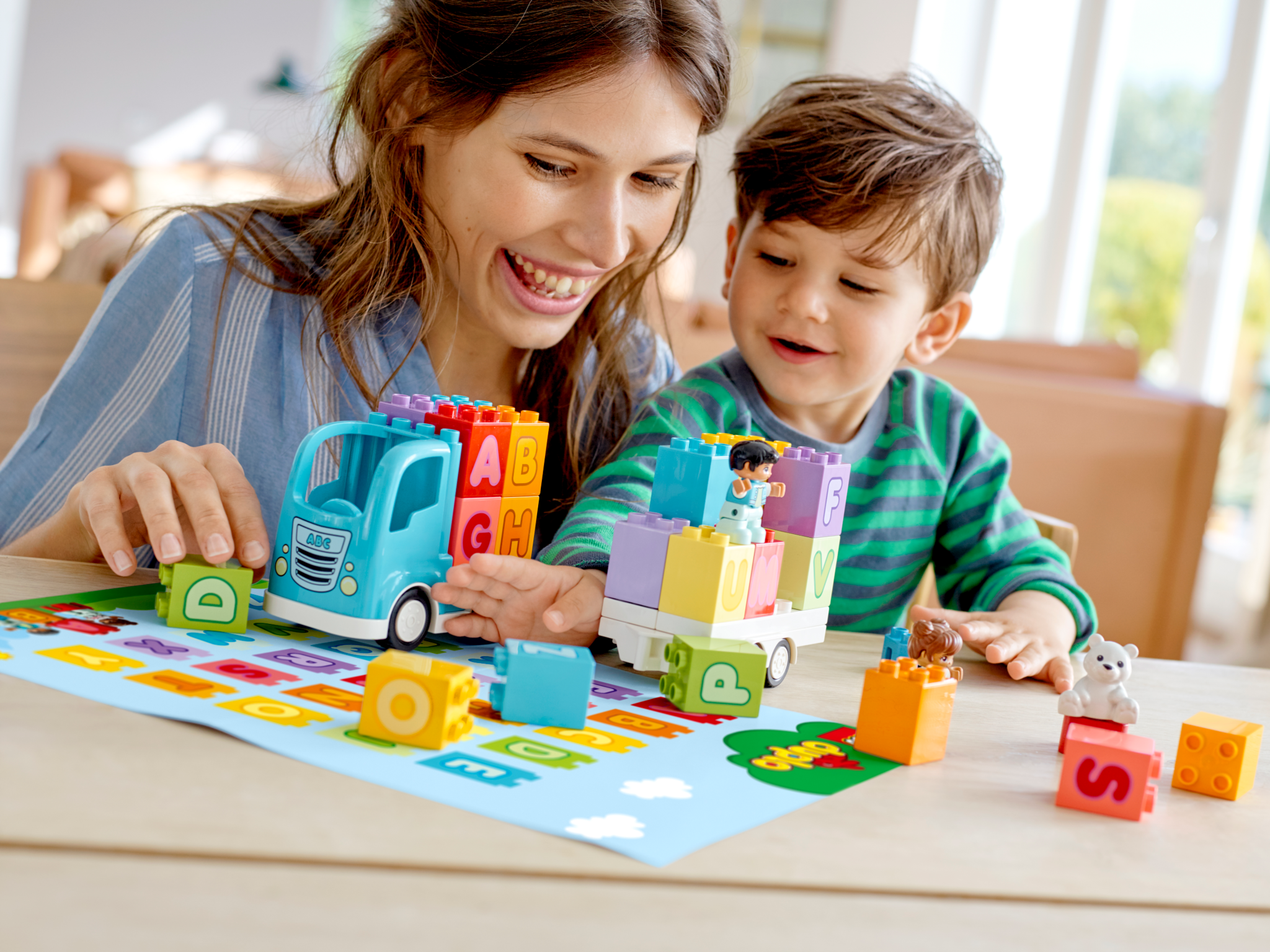 LEGO DUPLO® 10915 Alfabet Vrachtwagen - Afbeelding 2