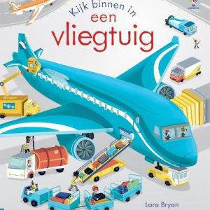 Kijk binnen in een vliegtuig