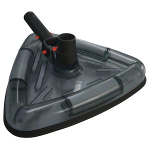 PREMIUM Transparante verzwaarde driehoekige stofzuigermond