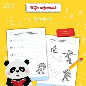 Mijn oefenblok – Schrijven (1ste leerjaar – groep 3)