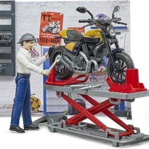 Werkplaats voor motoren (Scrambler Ducati)