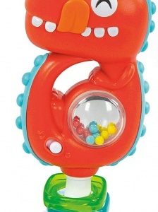 Rammelaar Hungry Dino (kinderstoelspeeltje met zuignap)