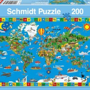 Puzzel (200stuks) – Geweldige Wereld