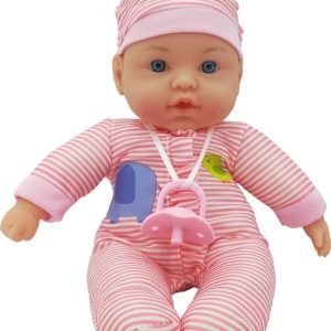 Babypopje (zacht) – 31cm + 4 functies + fopspeen