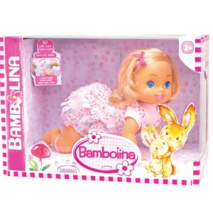 Pop Amore kruipend 40 cm met giechelgeluid