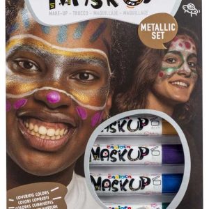 Mask Up schminkstiften “Metallic” – 6stuks