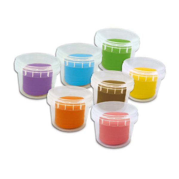 SES Creative Eco klei mega set (7x90gr met tools) - Afbeelding 2