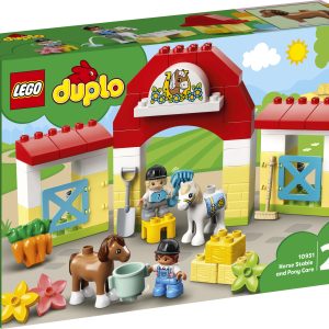 LEGO DUPLO Paardenstal en pony’s verzorgen – 10951