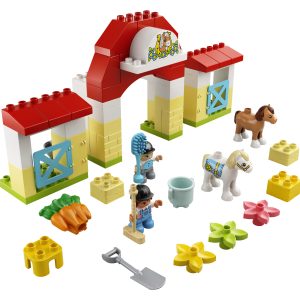 LEGO DUPLO Paardenstal en pony’s verzorgen – 10951