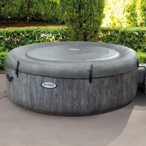 Intex PureSpa Deluxe Jacuzzi 196x71cm – GreyWood
