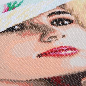Diamond Painting Kit – Dame met hoed