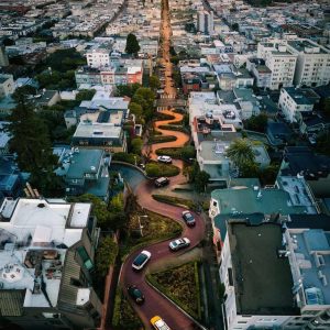 Puzzel (1000stuks) – Lombard Street, San Francisco