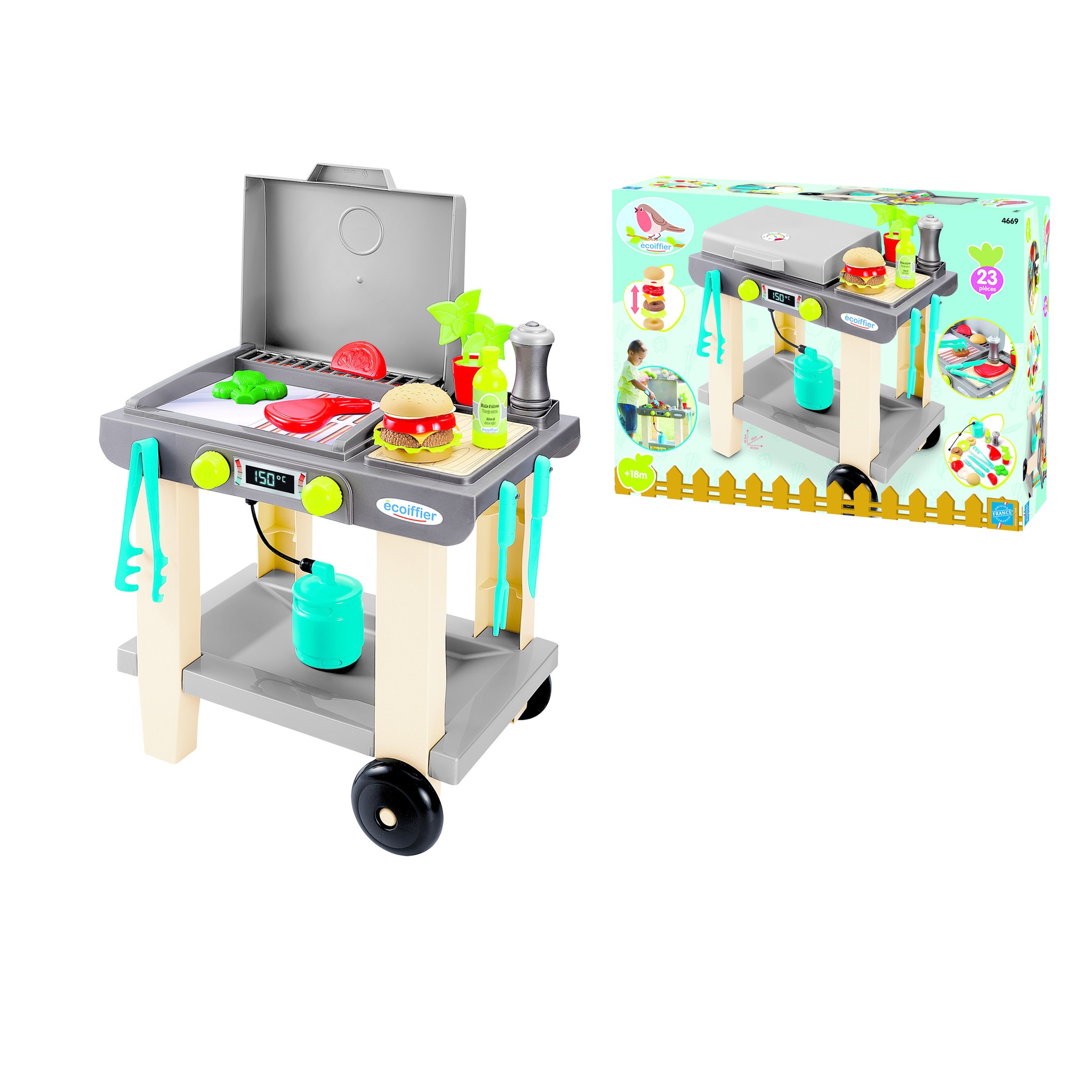 Barbecue Plancha 23-delig