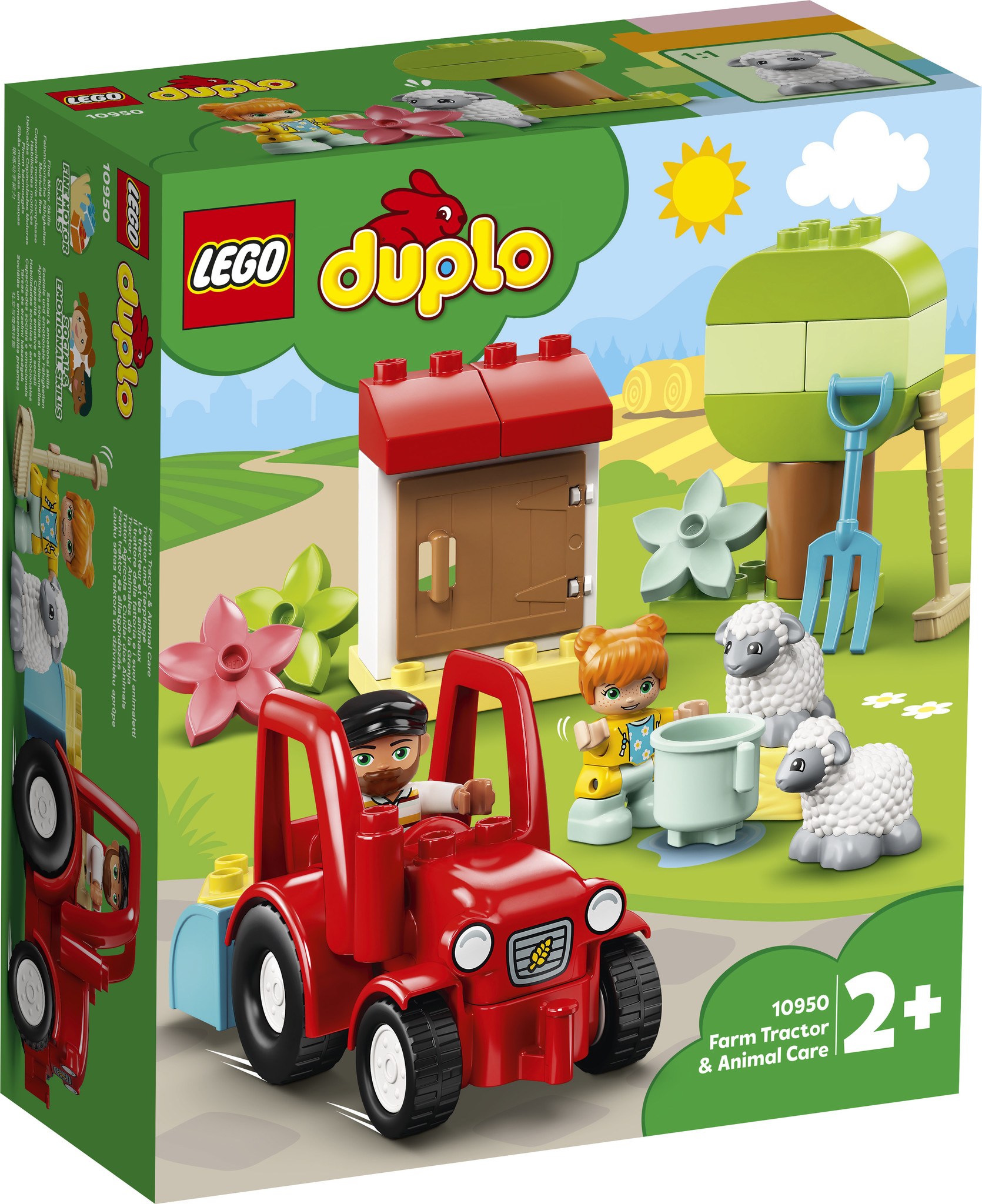 LEGO DUPLO Landbouwtractor en dieren verzorgen - 10950