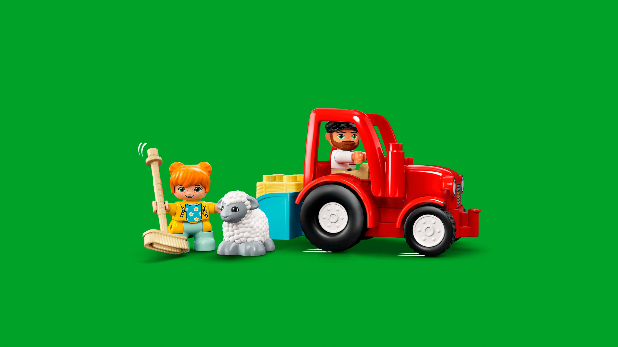 LEGO DUPLO Landbouwtractor en dieren verzorgen - 10950 - Afbeelding 5