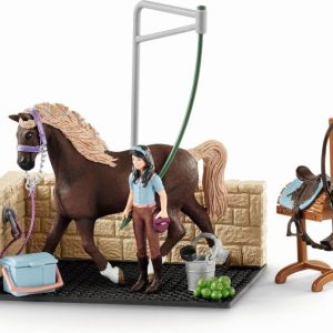Schleich Horse Club – Wasplaats met Emily & Luna