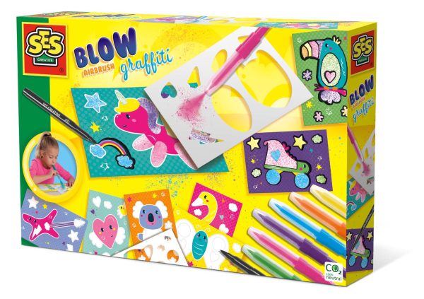 SES Creative - Blow airbrush graffiti