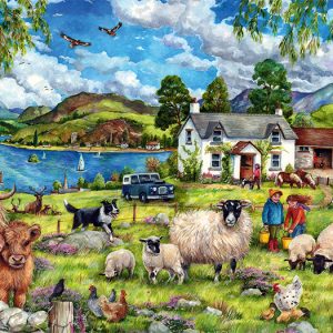 Puzzel Falcon De Luxe (500stuks) – Highland Farm